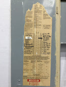 ITE 125 Amp 40 Space 120/240V Panel Door 37 1/8" x 15 1/2"