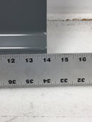 Square D 40 Space 120/240V Dead Front w/Main 37 7/8" x 14"