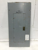 GE TM20AC 200 Amp 20 Space 120/240V Cover/Door Only w/Main 31 3/4" x 15 3/8"