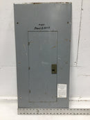 GE TM20AC 200 Amp 20 Space 120/240V Cover/Door Only w/Main 31 3/4" x 15 3/8"