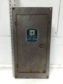 Square D 31053 100A 12S 120/240V Fusible Switch & Fuse Cabinet 22 3/4" x 11 3/4"