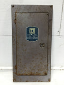 Square D 31053 100A 12S 120/240V Fusible Switch & Fuse Cabinet 22 3/4" x 11 3/4"