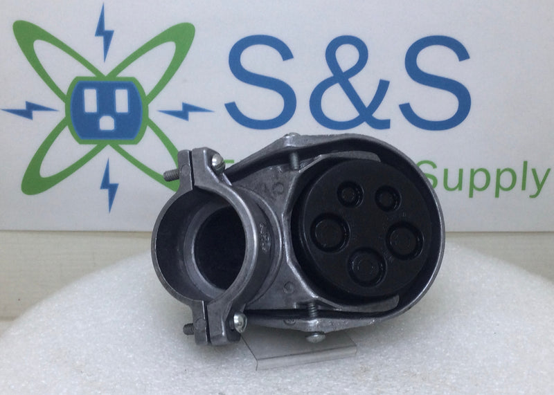 Halex 58012 1 1/4" Service Head Entrance Cap/Connector Fitting