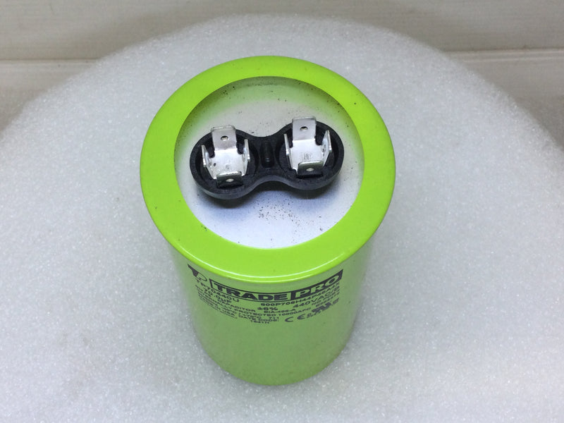 TradePro TP70440U 70MFD +/-6% 440V 50/60Hz Capacitor