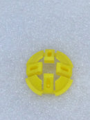 Electroline E12021 3/4" Yellow Plastic Hit Lock Romex Connector - Pack of 10