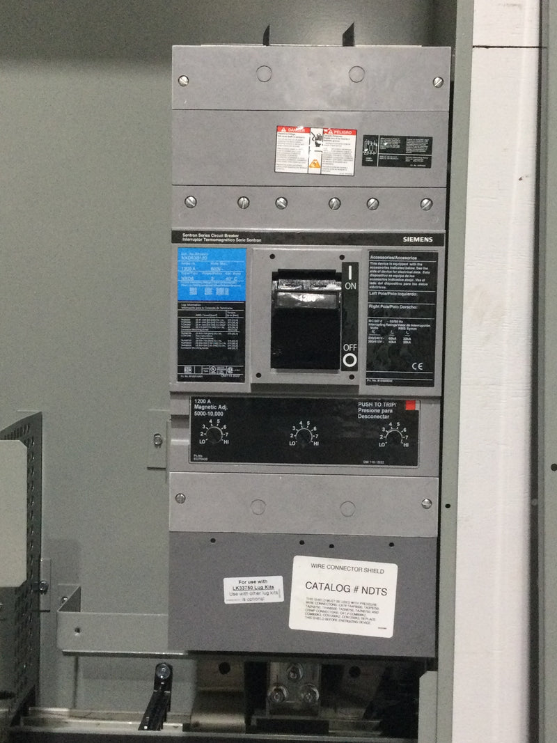 Siemens WB31200C Power Mod 1200 amp 120/208v Nema3r Enclosure