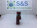 Siemens 3SB14 00-0B Red Stop Push Button Switch AC-15 6Amp 230V