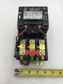 Square D 8536SBG2 Size 0 Series A 3 Phase 200/230V Contactor with 240 VAC Coil