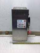 Eaton DH361FWK 30 Amp 3 Pole Nema 4X Fused HD Safety Switch - Stainless