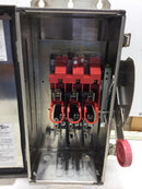 Eaton DH361FWK 30 Amp 3 Pole Nema 4X Fused HD Safety Switch - Stainless