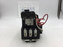 GE General Electric CR308D100AYA1 Nema Size 2 45 Amp 200-575 VAC 10-25 HP 3 Pole Motor Starter/Contactor