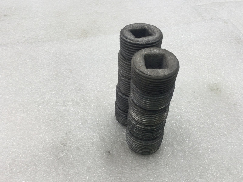 Appleton PLG100R 1" Pipe Recessed Head Close-Up Plug - Lot of 10