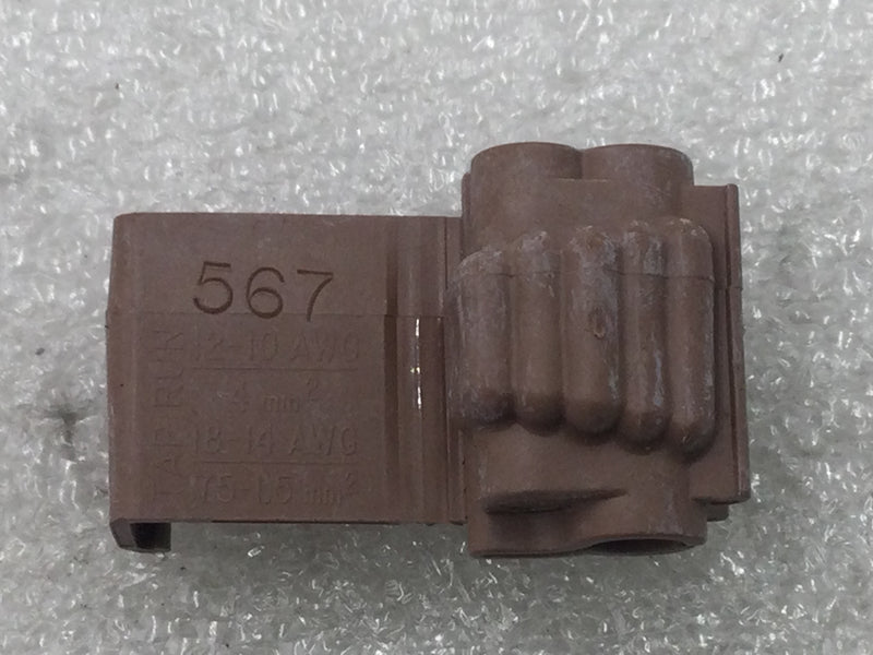 3M Scotchlok 567 Flame Retardant Electrical Tap Connectors - Box of 50