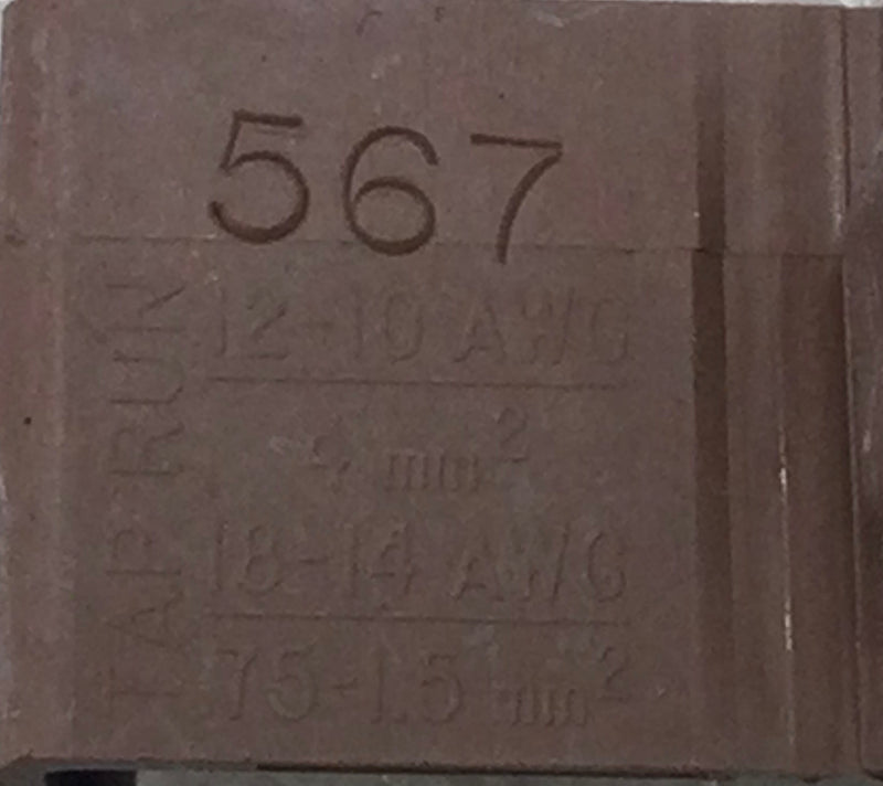 3M Scotchlok 567 Flame Retardant Electrical Tap Connectors - Box of 50