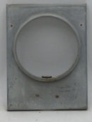 Milbank Nema 3R Ring Type Meter Cover with Back Latch 10 1/2" x 8"