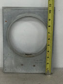 Milbank Nema 3R Ring Type Meter Cover with Back Latch 10 1/2" x 8"