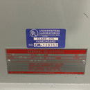 GE General Electric NHB 600 Amp 3 Phase 4 Wire 277/480V Panelboard Enclosure 59" x 22"