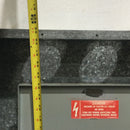 GE General Electric NHB 600 Amp 3 Phase 4 Wire 277/480V Panelboard Enclosure 59" x 22"