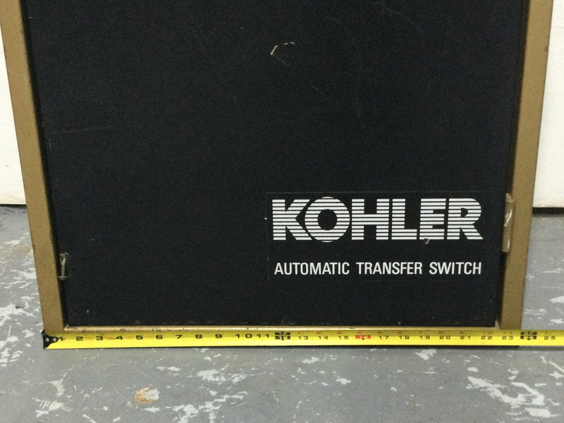 Kohler K-166341-0400 12GS, 12HS, 140 400 Amp 480V 3 Phase 4 Wire 60HZ Automatic Transfer Switch