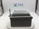 Square D 99351 30 Amp 3 Phase 240 VAC 2-3 HP Fusible Vintage Safety Switch