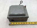 Square D 99351 30 Amp 3 Phase 240 VAC 2-3 HP Fusible Vintage Safety Switch
