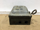 Square D 45351/A1 30 Amp 3 Phase 230 VAC 7.5 HP Fusible Vintage Safety Switch