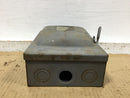 Square D D96351 30 Amp 3 Phase 240 VAC Series A3 Fusible Safety Switch 8" X 9"