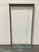 GE General Electric 600 Amp 277/480V 3 Phase 4 Wire Type CCB Metal Frame ONLY 49" x 25"