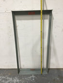 GE General Electric 600 Amp 277/480V 3 Phase 4 Wire Type CCB Metal Frame ONLY 49" x 25"