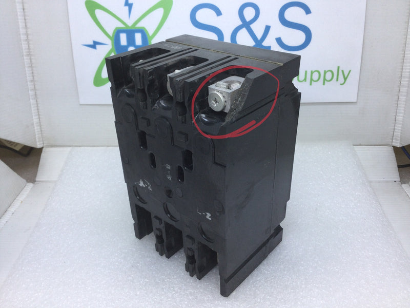 GE General Electric TED134100 3 Pole 100 Amp 480V Circuit Breaker