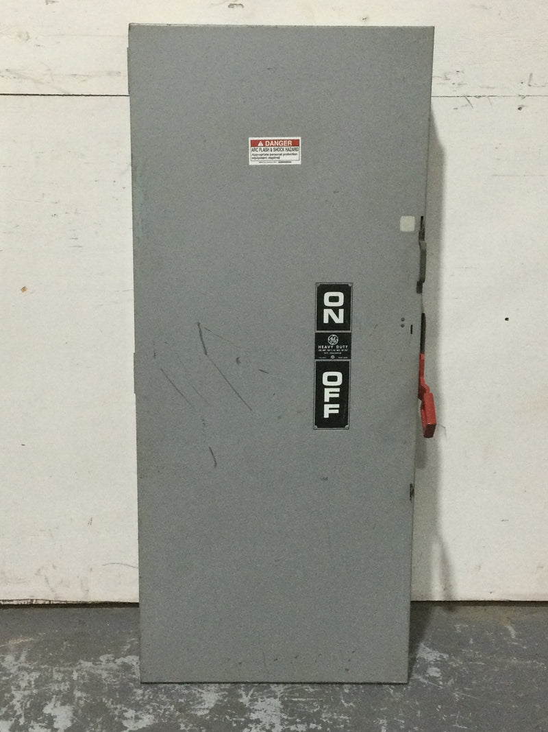 GE General Electric TH3365 400 Amp 600V 250VDC 3 Phase Fusible Mod 7 S