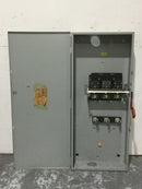 GE General Electric TH3365 400 Amp 600V 250VDC 3 Phase Fusible Mod 7 Safety Switch 54" x 23"