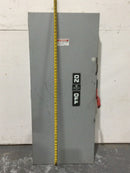 GE General Electric TH3365 400 Amp 600V 250VDC 3 Phase Fusible Mod 7 Safety Switch 54" x 23"