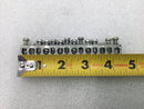 Square D QON16-24 14 Position 4-14 AWG Grounding Bar 4 3/8" x 1/2"