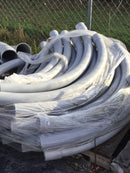 Prime Conduit UC9FLB 3" UTIL Schedule 40 90DX36R TC6 BE 90 Degree PVC Elbow