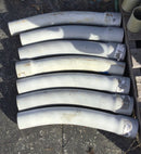 Prime Conduit UC5FKB 2 1/2" UTIL Schedule 40 221/2DX36R 22.5 Degree PVC Elbow