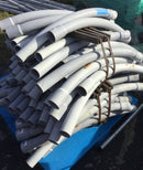 Prime Conduit UA7FJB 2" Schedule 40 45D 36R 45 Degree PVC Elbow