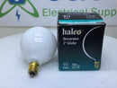 Halco 4017 G16WH40 40 Watt 130V Decorator 2" Globe