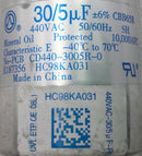 Tongfeng CD440-3005R-0 30/5uf+/-6% 440VAC 50/60Hz CBB65B Capacitor