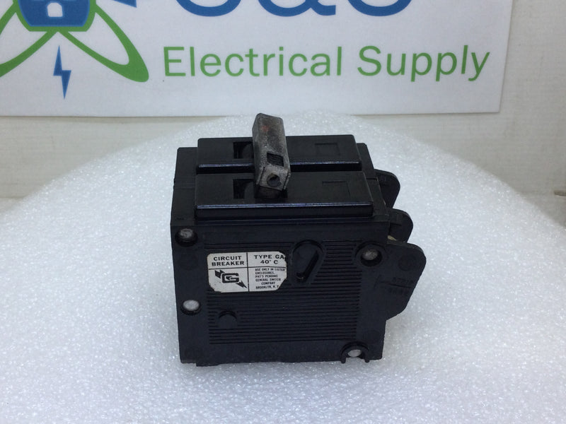 General Switch GA250 50 Amp 2 Pole 120/240V Circuit Breaker - Cosmetic Flaw