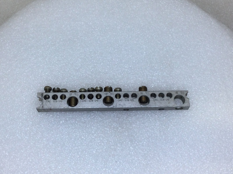 CMC SCB-1/0 16 Position 1/0-14 AWG Grounding Bar