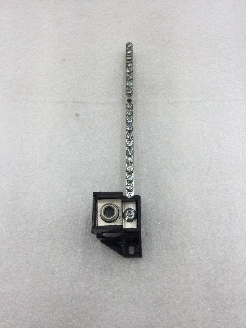 Ilsco N-875 20 Position Ground Bar Kit w/ Lug Connections