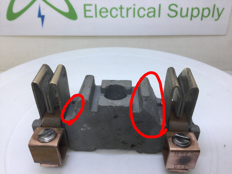 Weco D-14 100 Amp 120/240v Porcelain Meter Socket Replacement - Flawed