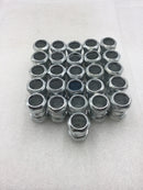 Lot of 26 3/4" EMT Conduit Compression Coupling