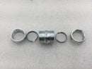 Lot of 26 3/4" EMT Conduit Compression Coupling