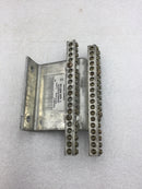 Square D HC-2SN 225 Amp 45 Position I-Line Solid Neutral Bar