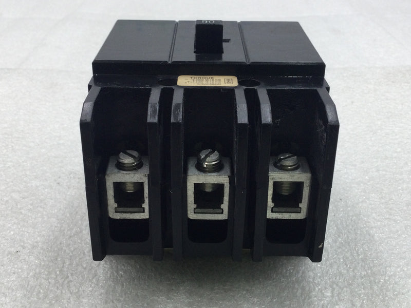 Westinghouse GHB3090 90 Amp 3 Pole 277/480V Circuit Breaker