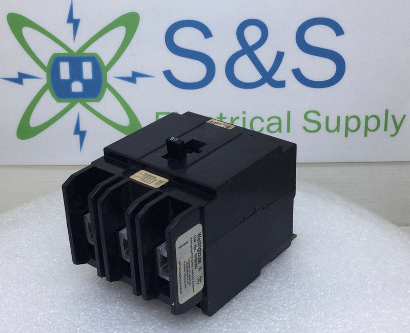 Westinghouse GHB3090 90 Amp 3 Pole 277/480V Circuit Breaker