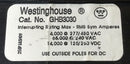 Westinghouse GHB3030 30 Amp 3 Pole 277/480V Bolt on Circuit Breaker