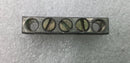 Ilsco NB-17 5 Position 4-14 AWG Grounding Bar 1 5/8" x 3/8"